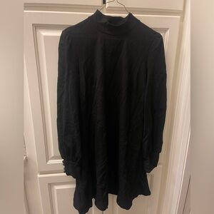 Kate Spade Turtleneck dress with black pearl buttons